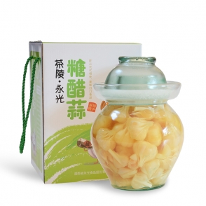 【茶陵】糖醋蒜 坛子礼盒装 1800g