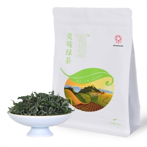 【炎陵】万阳红·特级绿茶（白袋）200g
